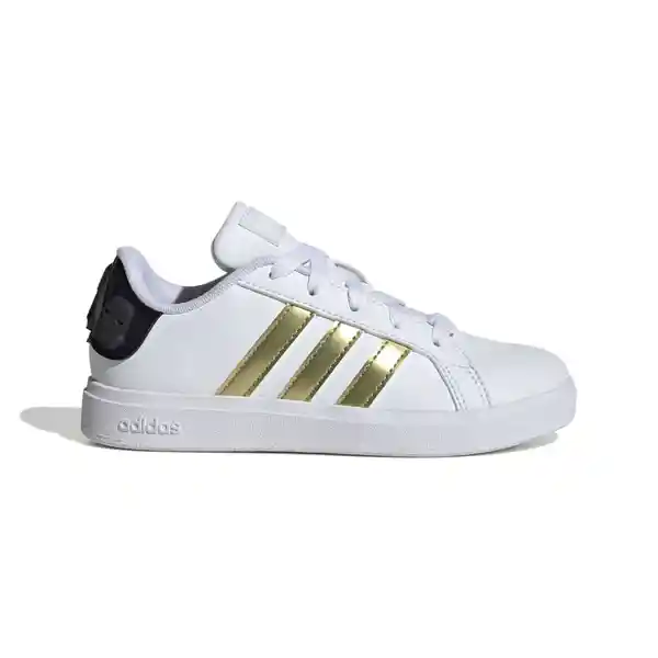 Adidas Zapatos Star Wars Grand Niño Blanco Talla 7 Ref: Ih8034