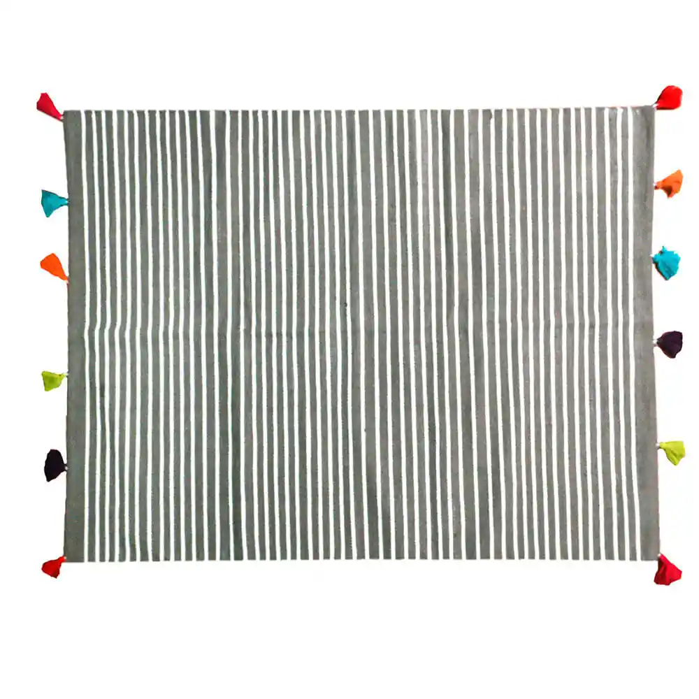 Cotidiana Alfombra Devi Gris 100 X 150 Cm