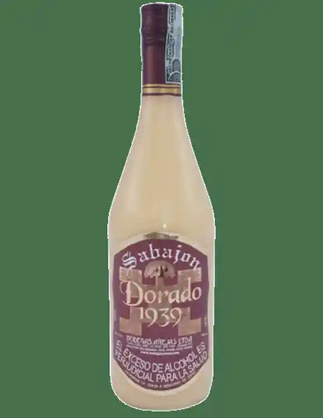 Sabajon Crema de Licor Dorado 1939