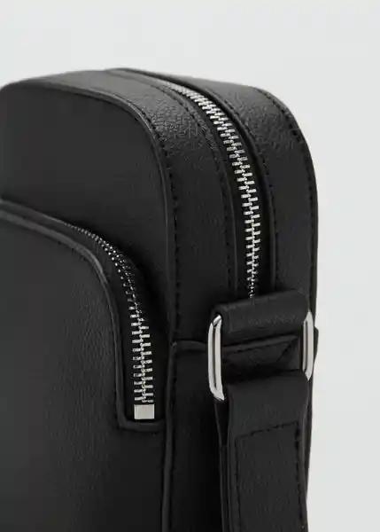 Bolso Park Negro Talla 99 Hombre Mango