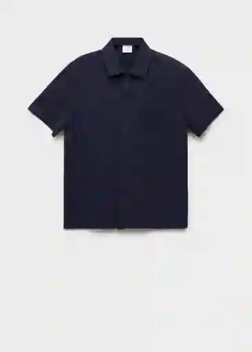 Camiseta Polo Bon Navy Talla XS Hombre Mango