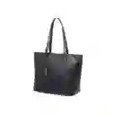 Bolso Clásico Tipo Piel Texturizado Negro Miniso