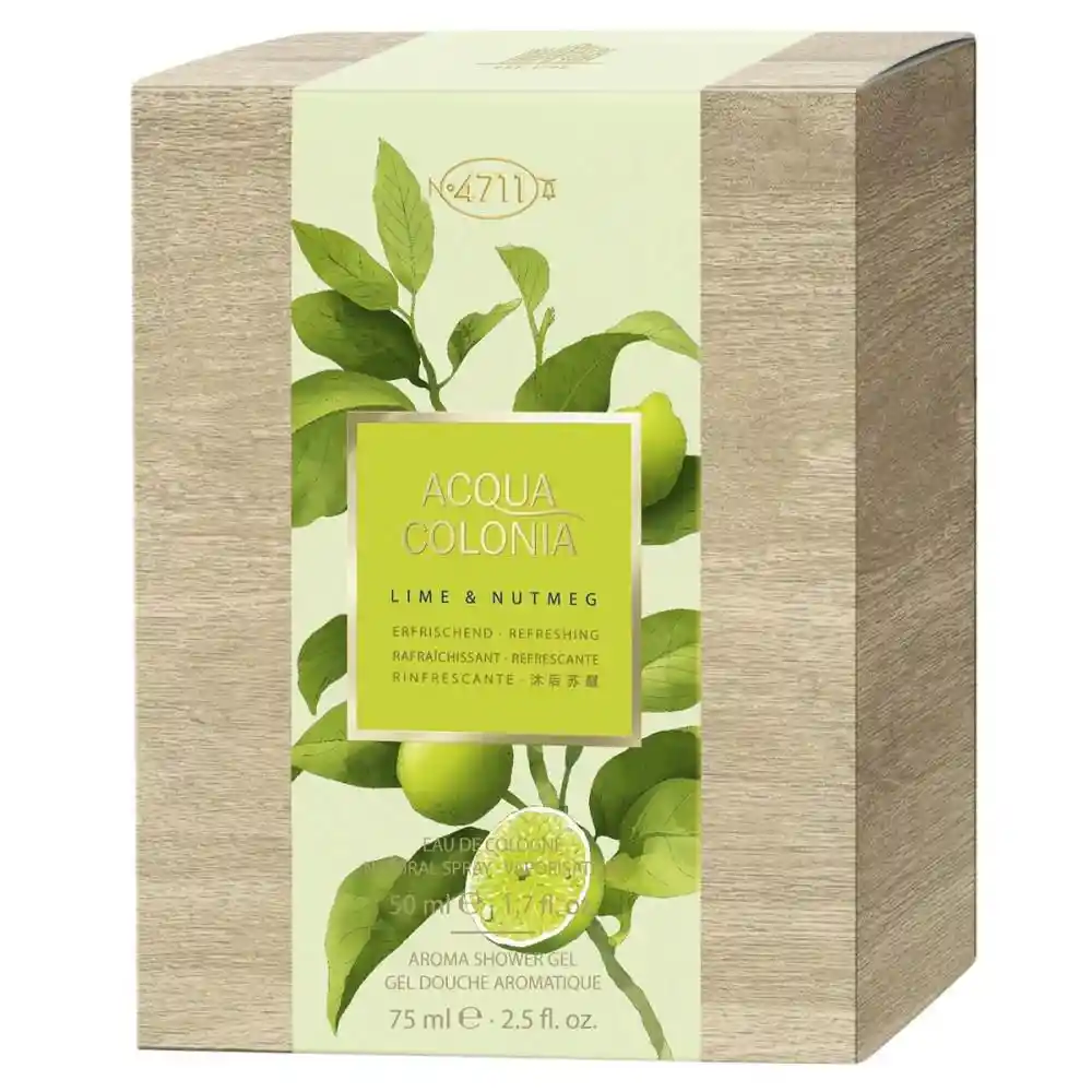 Colonia Duo Set (lime & Nutmeg Edc 50) 4711