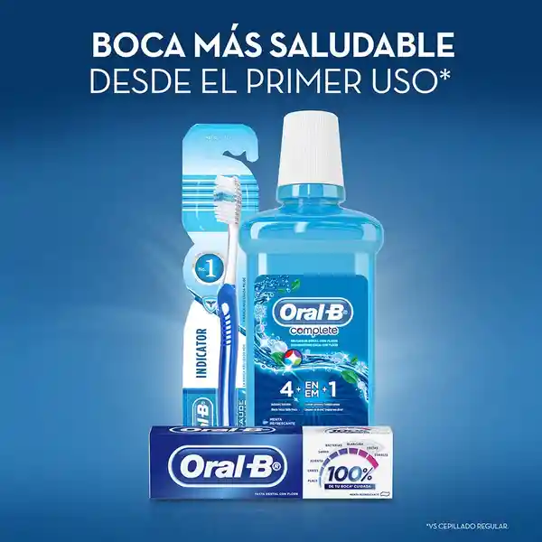 Enjuague Bucal 4en1 Oral-B Complete 500 ml