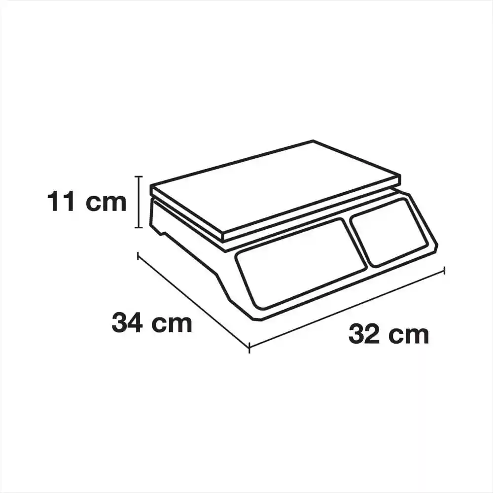 Pretul Báscula Electrónica Multifunciones 40Kg