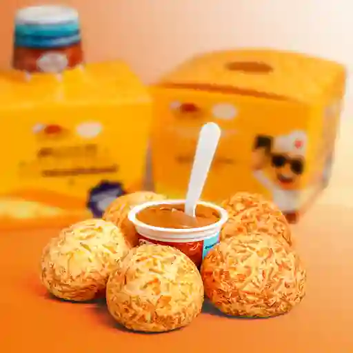 Combo mini mr bono parmesano + arequipe