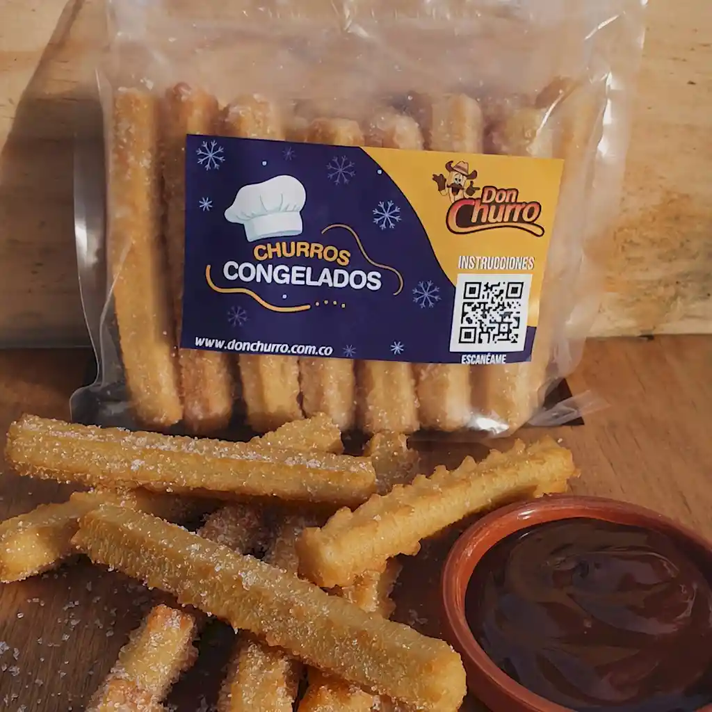 Bocaditos Don Churro Churros Congelados Súper Pequeños
