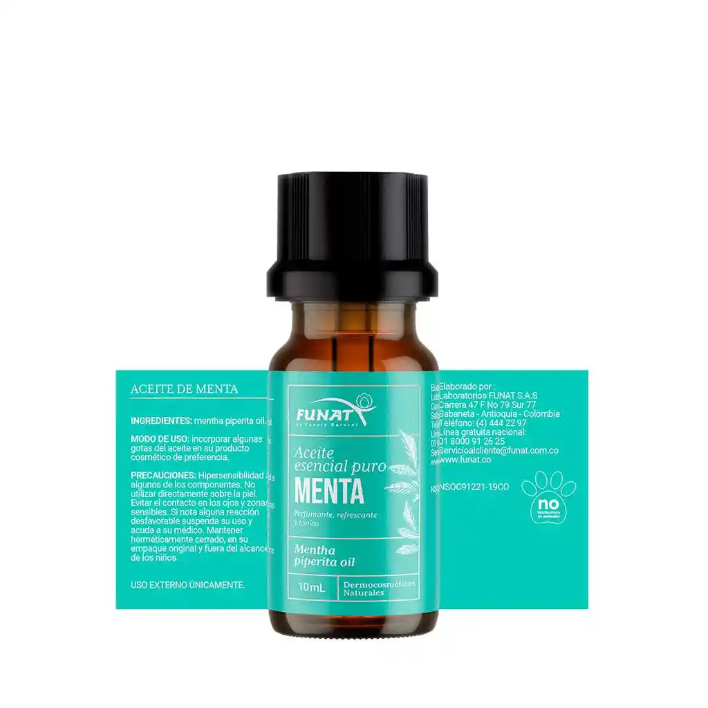 Funat Aceite Esencial de Menta
