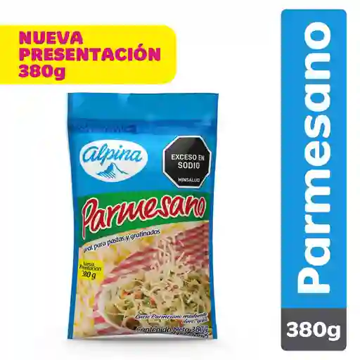 Queso Alpina Parmesano Rallado (380 Gr)