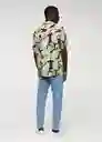 Camisa Manila-H Negro Talla M Hombre Mango