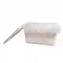 Caja Organizadora Rueda Transparente Color Piedra