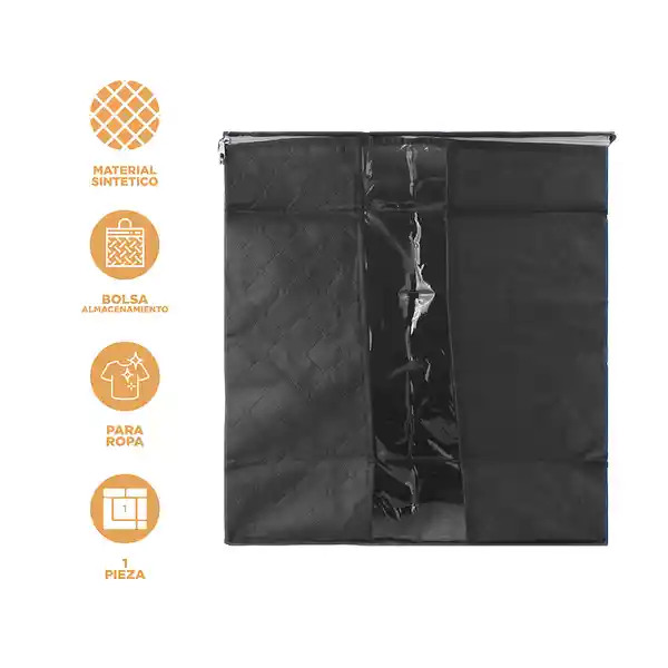 Organizador Tela Grande Para Guardar Ropa Vertical Gris Miniso