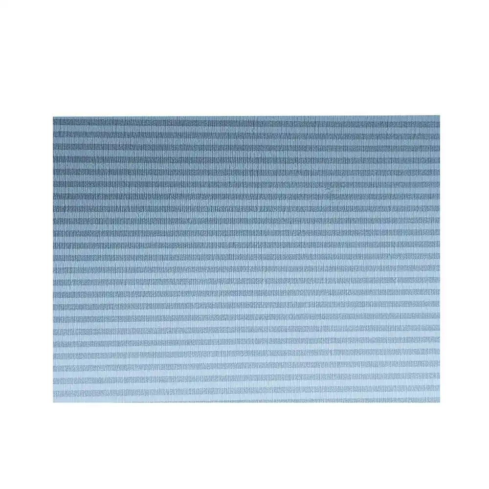 Set X 2 Individual Rayas Turquesa Estampado