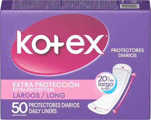 Kotex Protectores Diarios Largos