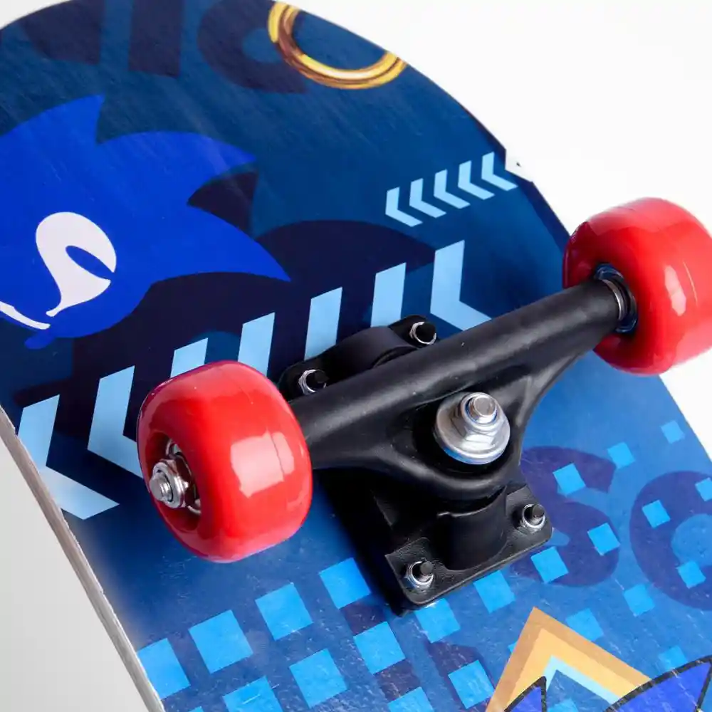 Patineta Skate Entretenimiento Sonic Azul Licencias Zs15597