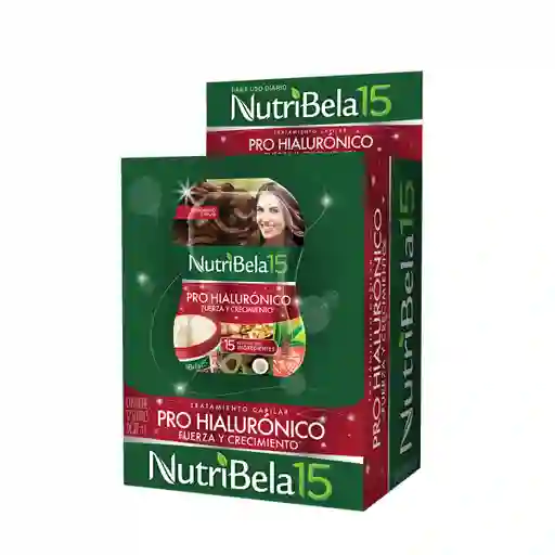 Tratamiento Nutribela Pro Hialuronico X 12 Sobres C/u