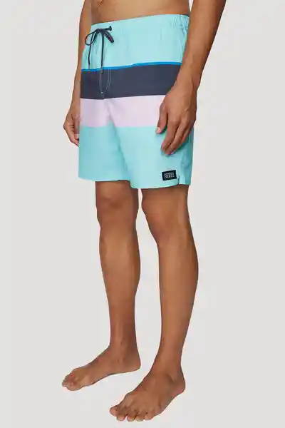 ONeill Short de Baño Hermosa Volley Am Aquamarine Talla S