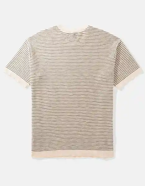 Suéter Hombre Tejido Beige Talla X-LARGE 1855300 American Eagle