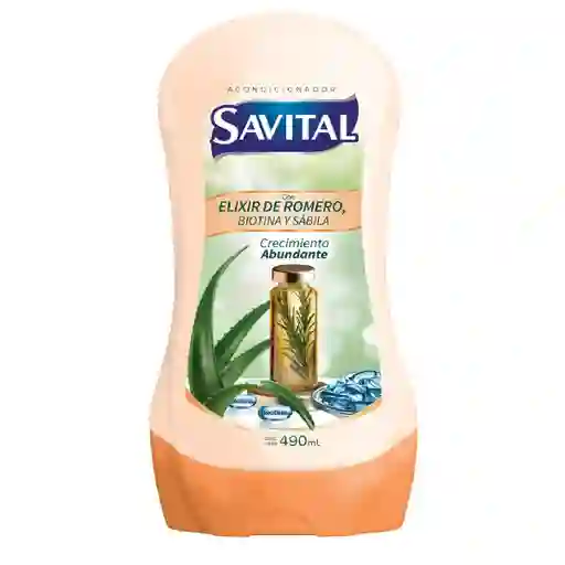 Acondicionador Savital Elx. Romero Biotina