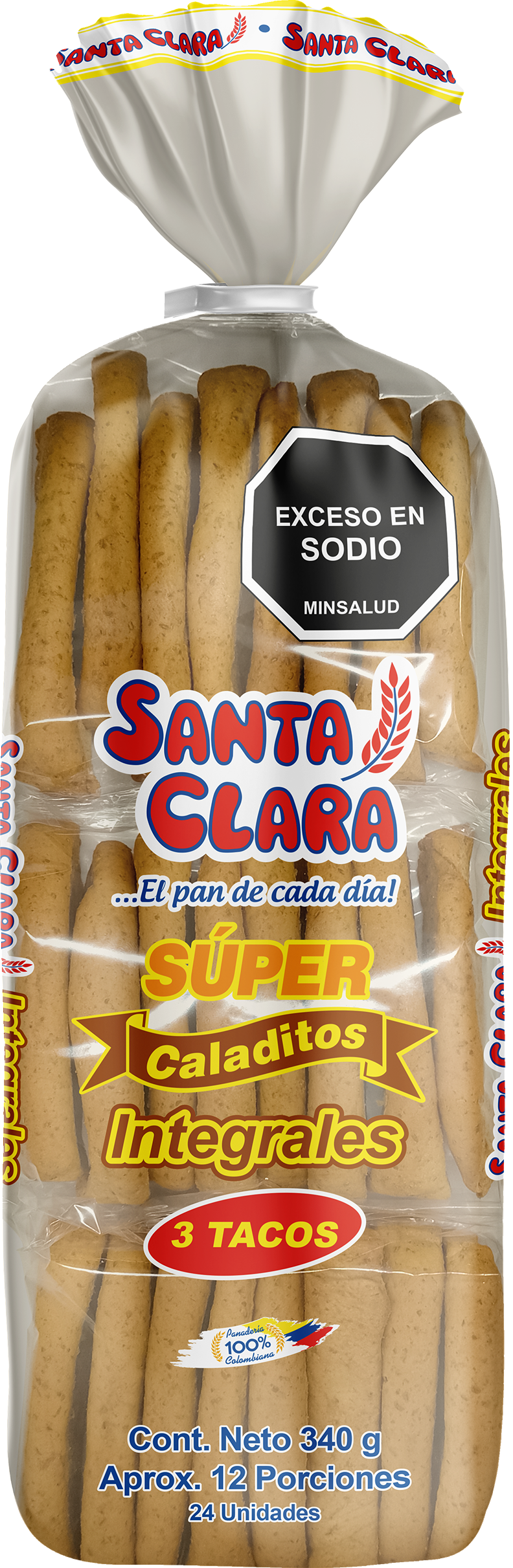 Santa Clara Caladitos Integrales 340 g