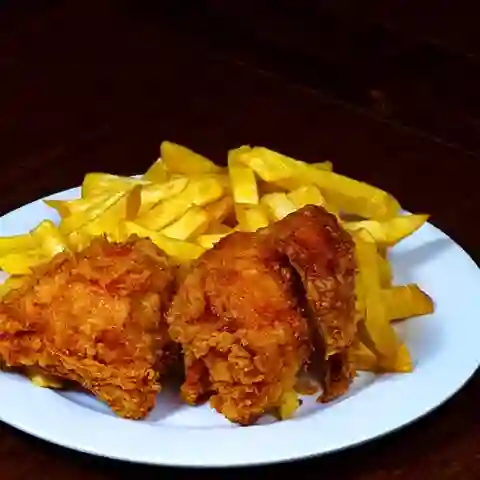 Cuarto de Pollo a la Broster
