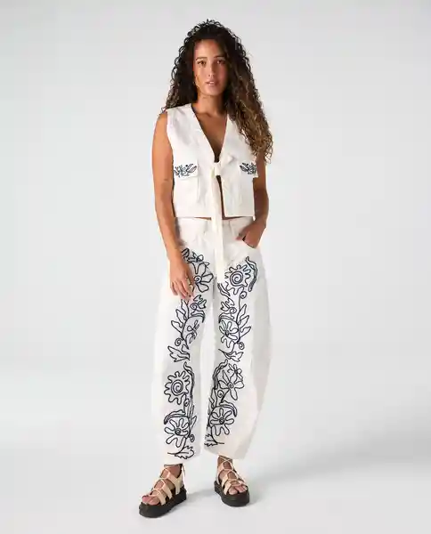 Chaleco Mujer Amarillo Talla M 692G001_AMA120704 Americanino