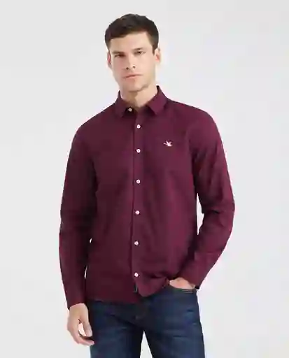 Camiseta Oxford Masculino Morado Sombrío Ultra Oscuro M Chevignon