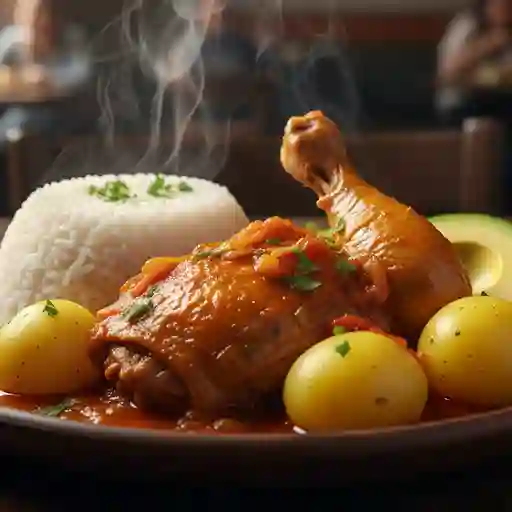 Pollo sudado