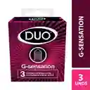 Duo Condones G-Sensation