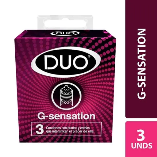 Duo Condones G-Sensation