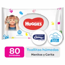 Huggies Toallitas Húmedas Manitos y Carita Simply Clean