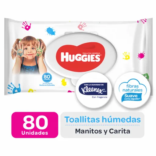 Huggies Toallitas Húmedas Manitos y Cara Simply Clean