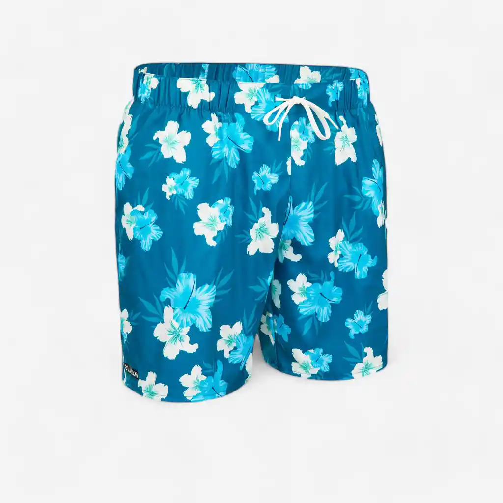 Pantaloneta de Baño Para Playa Para Hombre Olaian 100 - Azul
