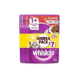 Whiskas Pack Alimento Para Gato Húmedo Surtido