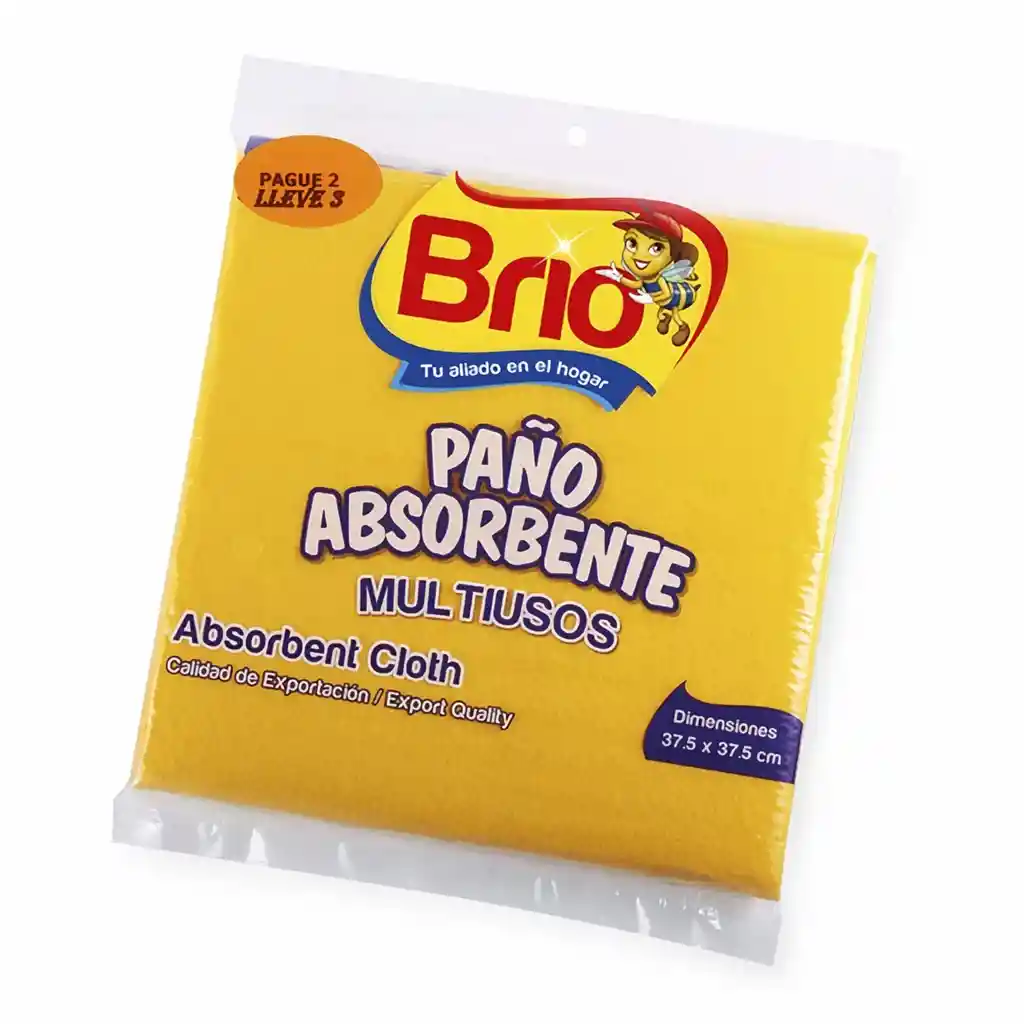 Brio Paño Absorbente Multiuso