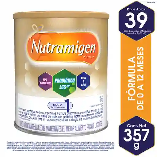 Fórmula Infantil Especializada Nutramigen con LGG 357 g