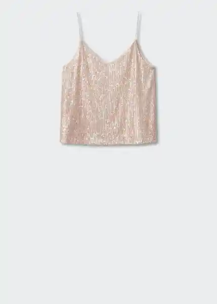 Top Xlenjur Rosa Palo Talla L Mujer Mango