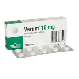 Verum (16 mg) 20 Tabletas