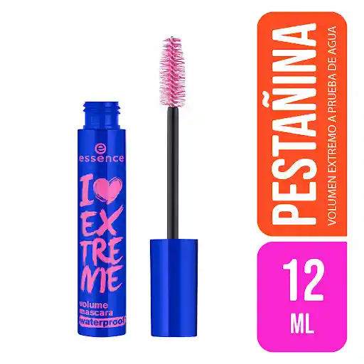 Essence Pestañina I Love Extreme Volume Waterproof Negro