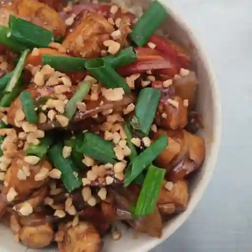 Pollo Kung Pao + Arroz