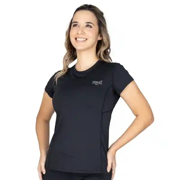 Camiseta Impact Negro Talla M Everlast
