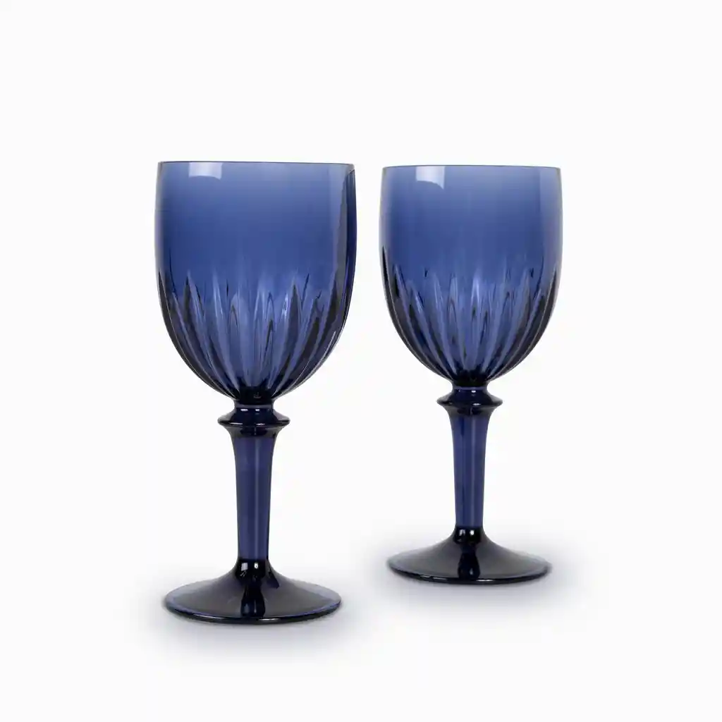 Set Copa Olympia Azul Oscuro Ambiente Gourmet