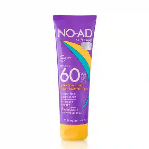 NO-AD Protector Solar en Crema FPS 60