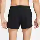 Nike Short Df Fast 3in Bf Para Hombre Negro Talla M