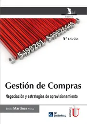 Gestión de Compras Negociación y Estrategias 5 Ed