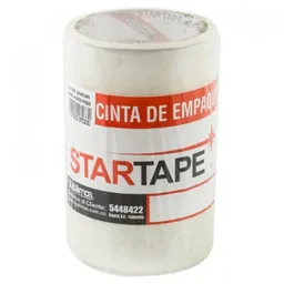 Startape Set Cinta Empaque Transparente 40 m x 48 mm