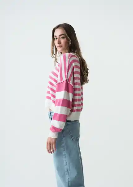 Tejido Mujer Rosa Dulce Medio Talla L 583G056 Naf Naf