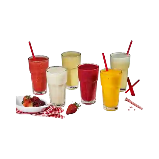 Jugo de Frutas en Leche