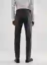 Pantalón Paulo Ceniza Talla 36 Hombre Mango