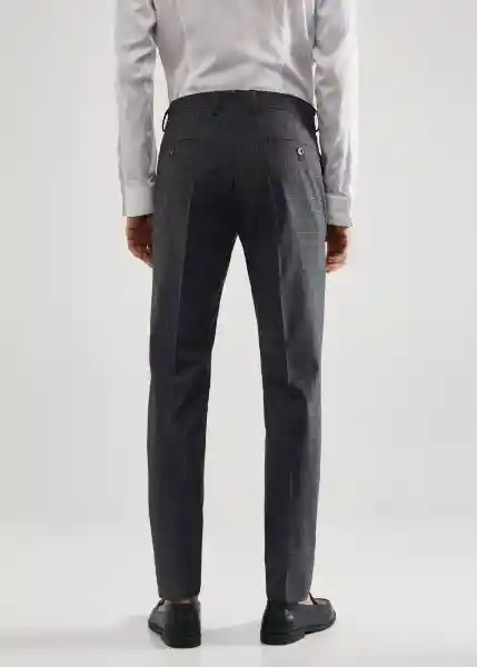 Pantalón Paulo Ceniza Talla 36 Hombre Mango